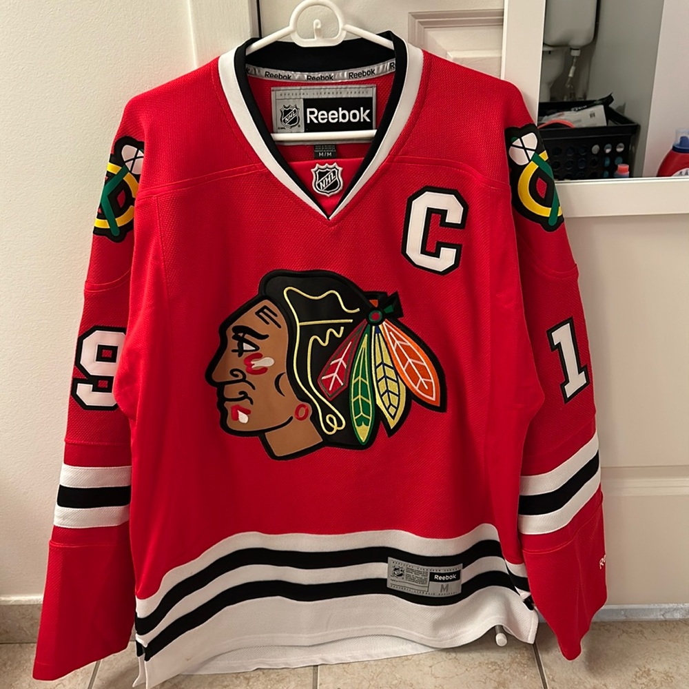 Chicago Blackhawks Reebok Jonathan Toews home jersey